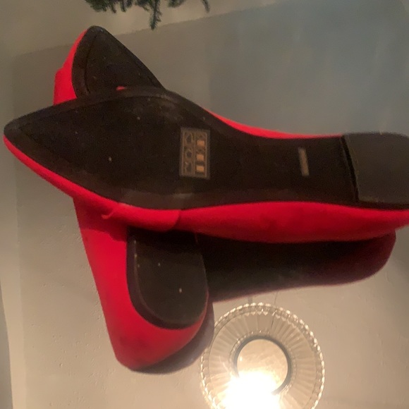 Very nice dressing flats in red - Picture 2 of 2